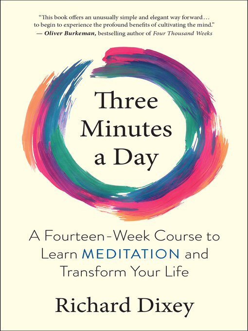 Title details for Three Minutes a Day by Richard Dixey - Available